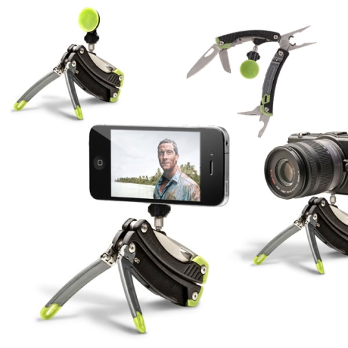 Gerber Steady multitool tripod camera smartphone
