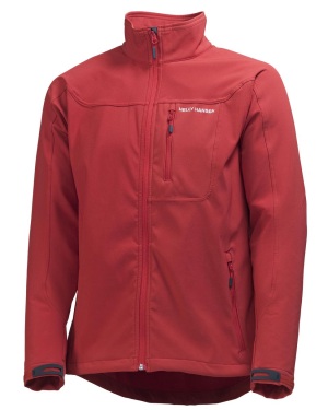 Helly Hansen Ekolab rapide soft shell jacket red color front view