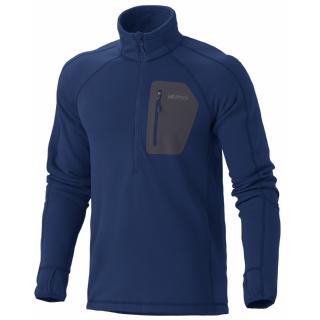 Marmot Vars half zip microfleece jacket blue