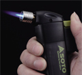 Soto Pocket Torch flame